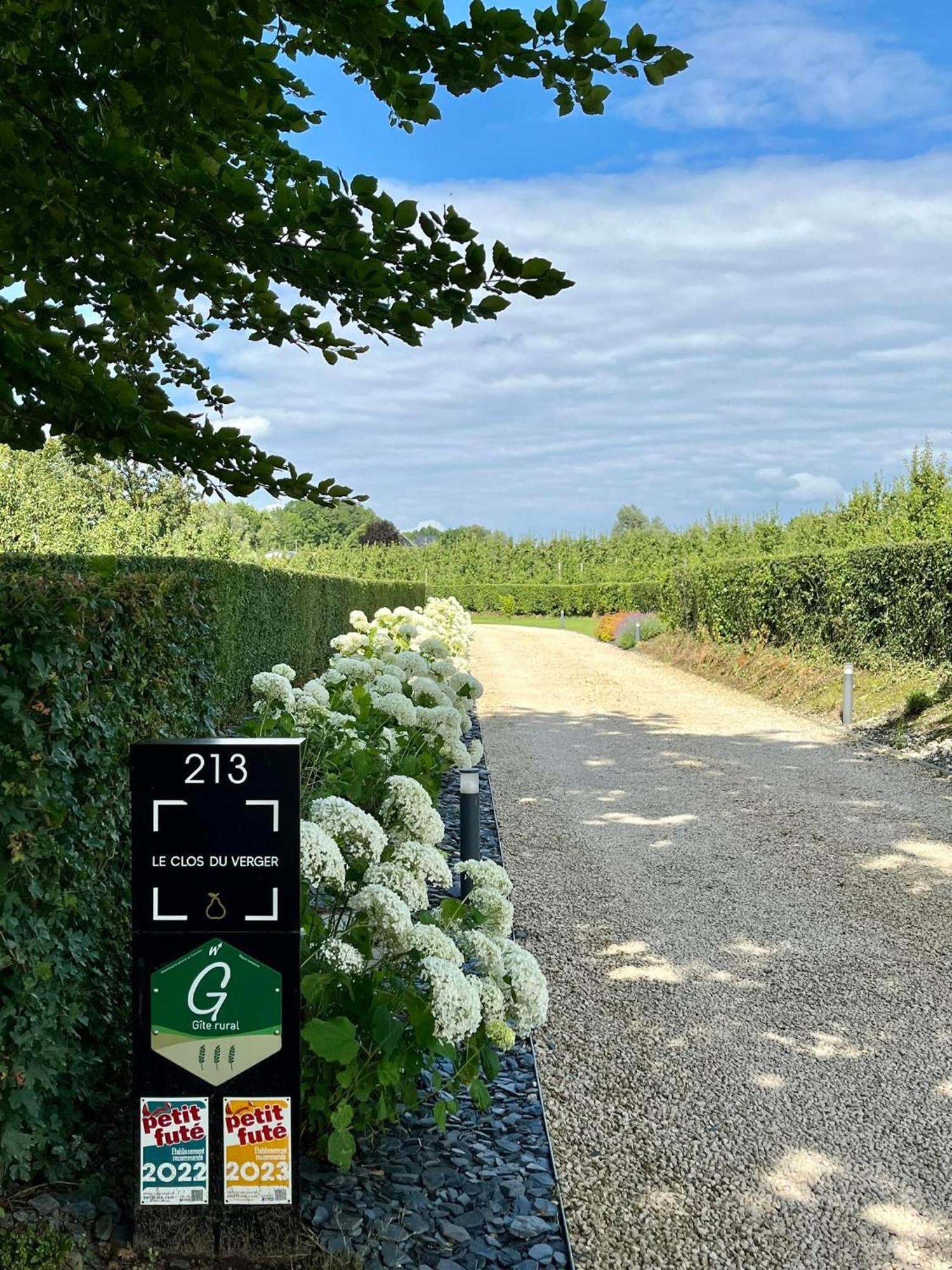 Le Clos Du Verger Aubel Buitenkant foto